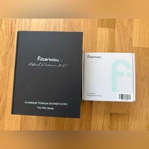 Filterbaby Pro X Dr. Dorfman Titanium Aluminum Shower Filter NEW IN BOX